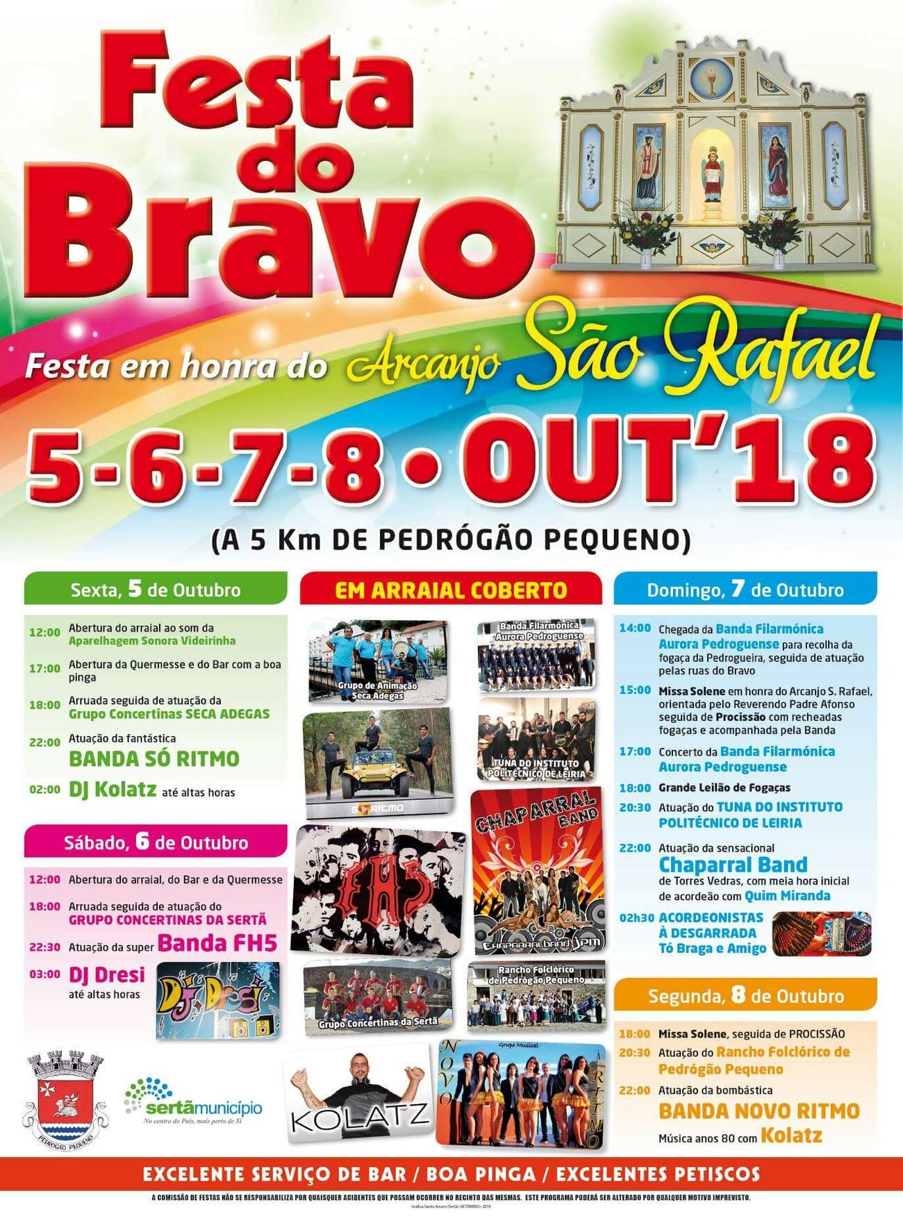 Festas Bravo 2018